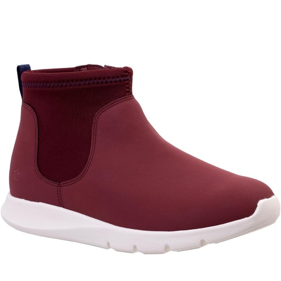 Spenco REVITALIGN Women's Paddock Ankle Bootie Size 5 1/2 Burgundy NEW!! - Picture 14 of 17